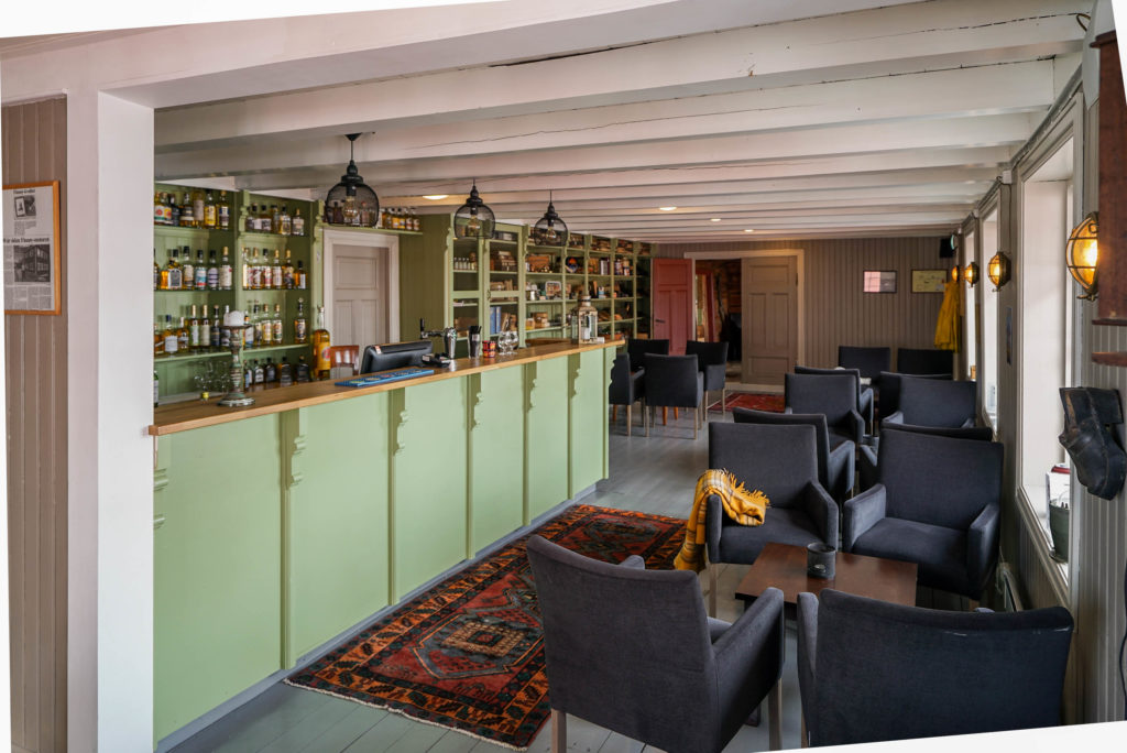 Den gamle butikken fra 1891 har blir bar, kafe og eventrom